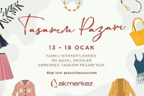 Akmerkez Tasarım Pazarı kapılarını açtı