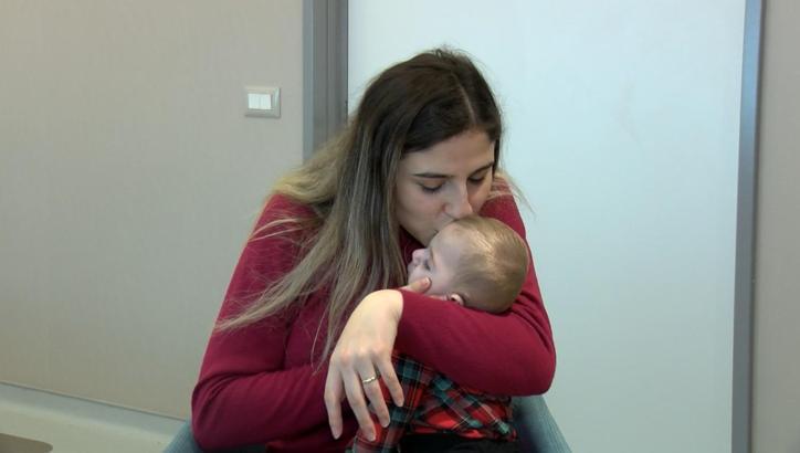 10 aylıkken henüz 5 kilo olan minik Kutay, mide çevirme ameliyatı ile sağlığına kavuştu