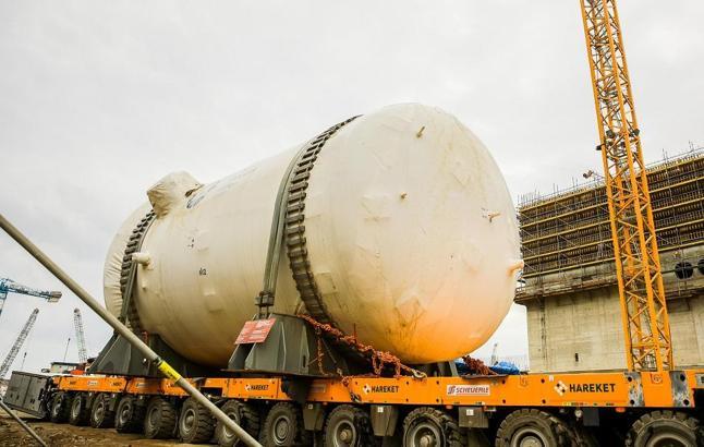 Akkuyu NGS’nin 1’inci ünitesine pasif kor su basma sistemi kuruldu