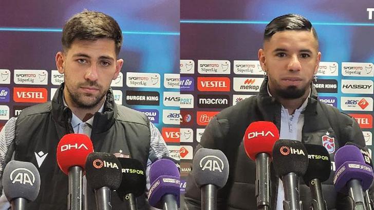 Trabzonspor'da Peres ve Bakasetas Başakşehir galibiyetini değerlendirdi