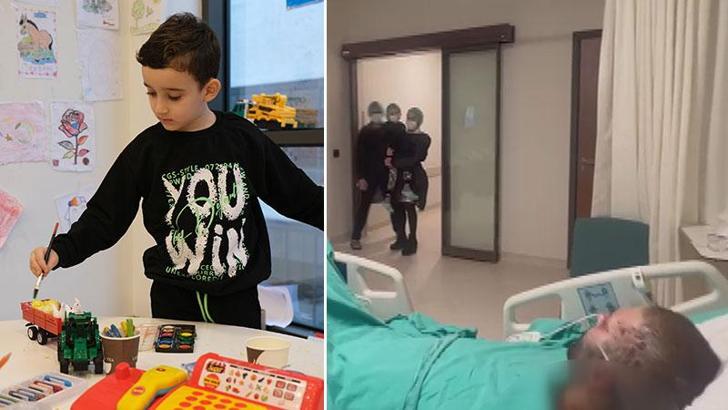 Babasından gelecek umutlu haber için tam 90 gündür hastanede yaşıyor