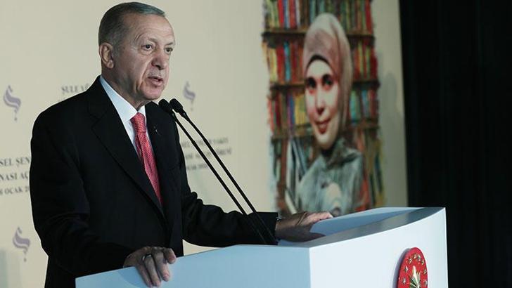 Erdoğan: Başörtüsü ve aile konusunda kaçak güreşmenin hiçbir bahanesi olamaz