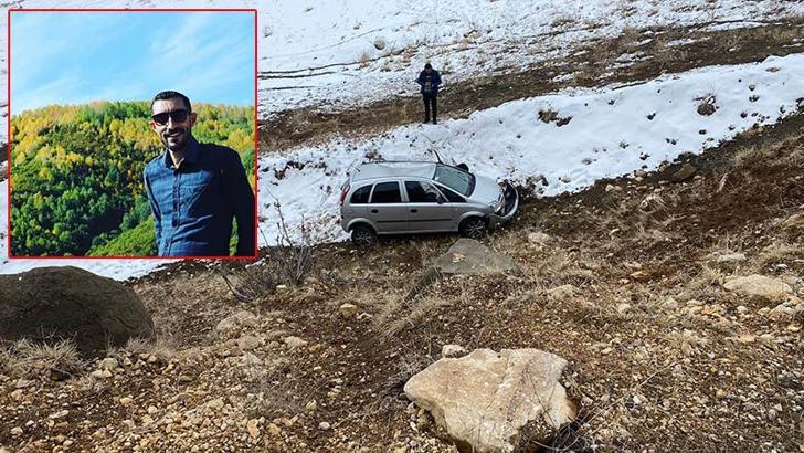 Şarampole yuvarlanan otomobilde mahsur kalan engelli sürücü, donarak öldü