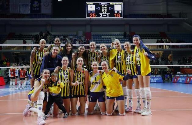 Fenerbahçe Opet, CEV Şampiyonlar Ligi'nde ikinci galibiyetini aldı