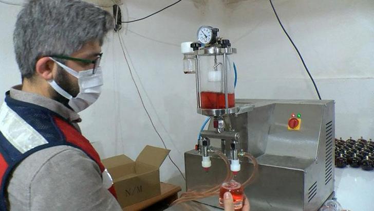 Jandarma operasyonunda 30 bin şişe sahte parfüm ele geçirildi