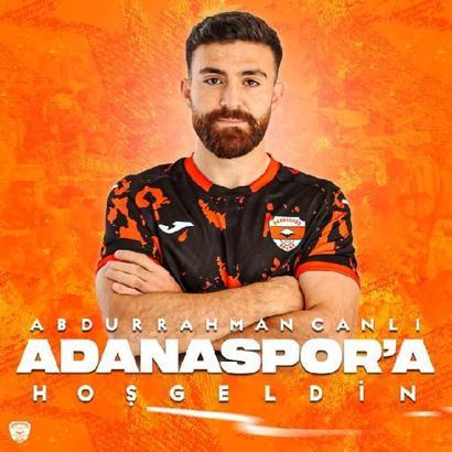Adanaspor, Abdurrahman Canlı’yı kadrosuna kattı