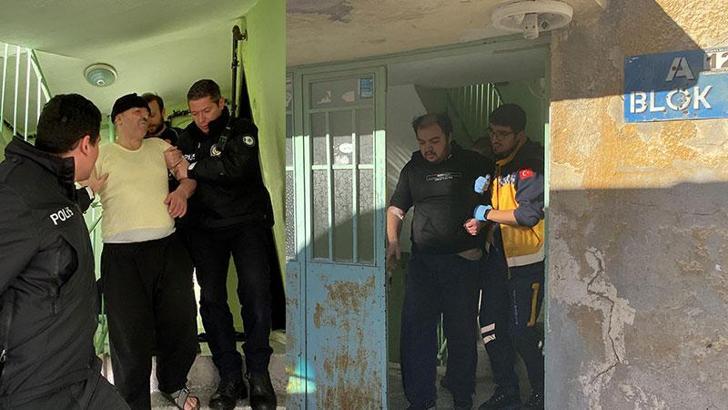 Baba- oğul, sobadan sızan gazla hastanelik oldu