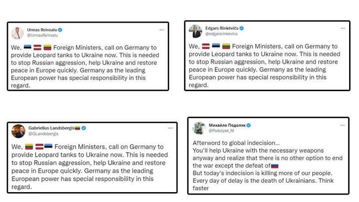 Baltık ülkelerinden Almanya’ya ‘Leopard’ çağrısı