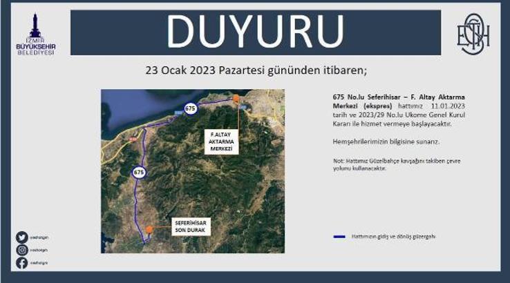ESHOT’tan üç yeni hat daha
