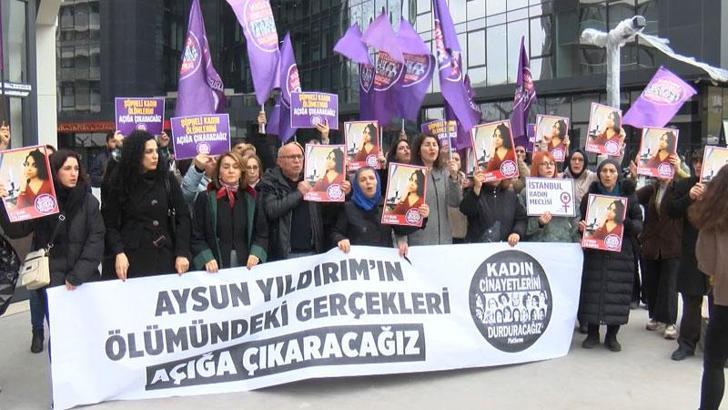 Aysun Yıldırım ölümünde takipsizlik kararına ilişkin basın açıklaması yapıldı