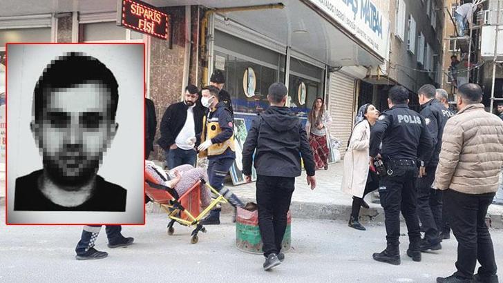 Eşinin boğazını kestikten sonra sağlıkçıları eve alıp, kapıyı kilitlemiş