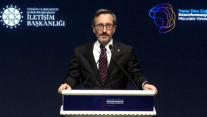 İletişim Başkanı Altun: Yalan haberin sıradanlaştığı medya düzeni içindeyiz