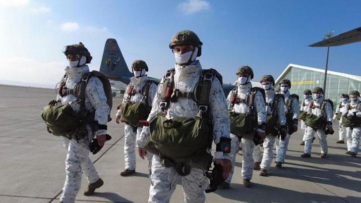 MSB, kış tatbikatının görüntülerini paylaştı