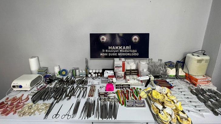 Hakkari'de sahte diş hekimi 2 kişi gözaltına alındı