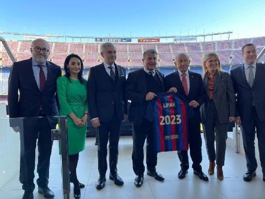 Barcelona ile Limak, Nou Camp’ın yenilenmesi için kontrat imzaladı
