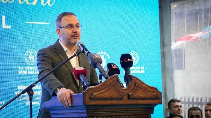 Bakan Kasapoğlu: Bu ülkenin her bir karışını spor tesisiyle donattık