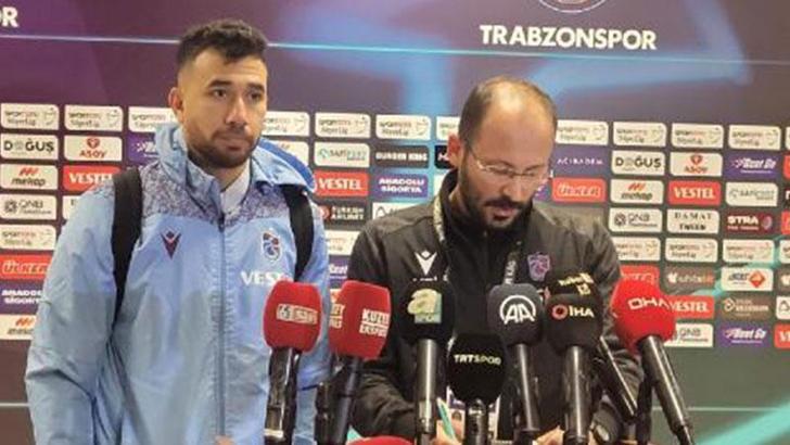 Trabzonspor'da futbolcular, Antalyaspor galibiyetini değerlendirdi