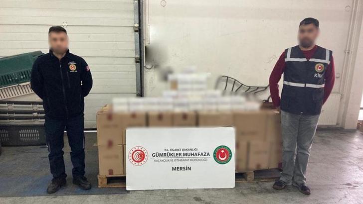 Gümrük ekiplerinden 2,7 milyon liralık kaçak elektronik sigara tütünü operasyonu