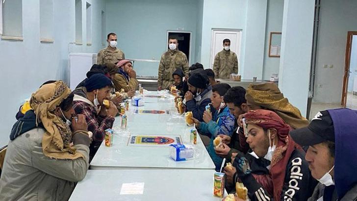 Şanlıurfa’da, 101 kaçak göçmen yakalandı