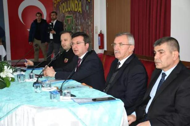 Serik Kaymakamlığı İlçe Değerlendirme Toplantısı yapıldı