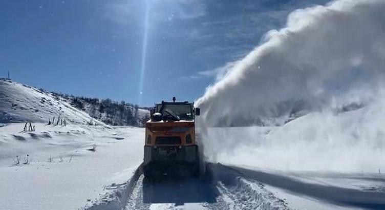 Tunceli’de 255 köy yolu ulaşıma kapandı
