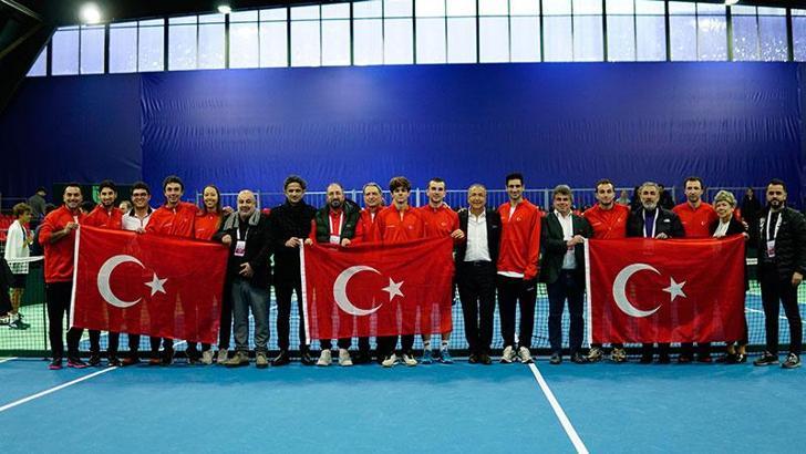 Türkiye, Davis Cup’ta Dünya Grubu 1’e yükseldi