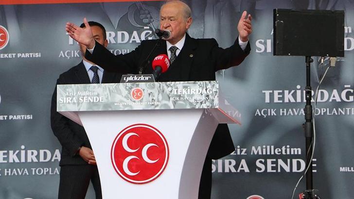 Bahçeli: 6'lı Masa ortadan çatlamıştır, her biri sağa sola savrulmuştur