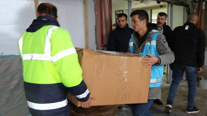 Ordu ve Çorum'dan deprem bölgelerine yardım ekibi ve malzeme gönderildi