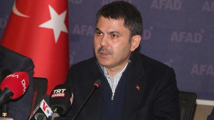 Bakan Kurum: Hasarlı evlere girilmesin, resmi kanallarımız dışında hiçbir habere itibar edilmesin