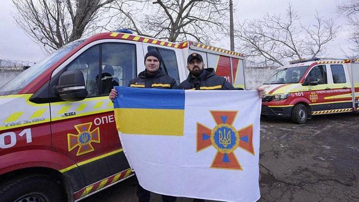 Ukrayna’nın 90 kişilik ekibi yola çıktı