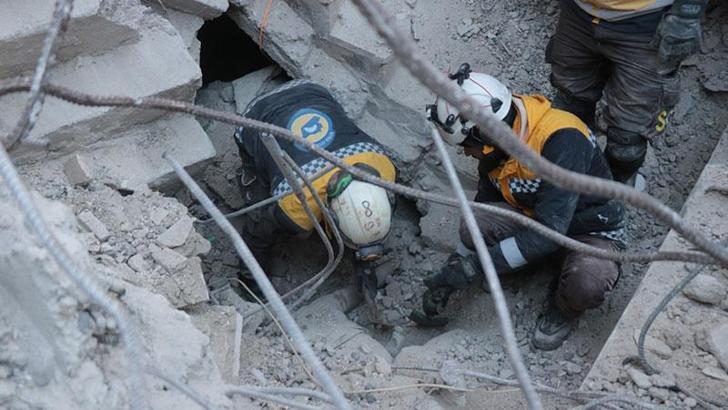 Suriye’de arama-kurtarma çalışmaları tüm hızıyla devam ediyor