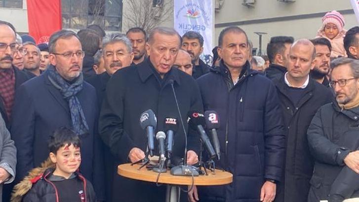 Cumhurbaşkanı Erdoğan: Depremde hayatını kaybedenlerin sayısı 16 bin 170'e ulaştı (2)