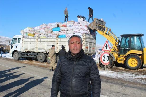 Köse’nin odunları depremzedeleri ısıtacak