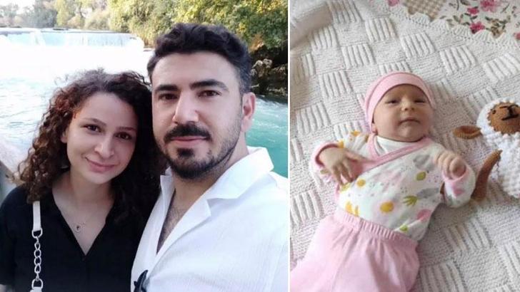 Öğretmen çift ve bebekleri, depremde yaşamını yitirdi