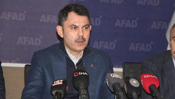 Bakan Kurum: Cumhuriyet tarihinin en büyük afet konut seferberliğini başlattık