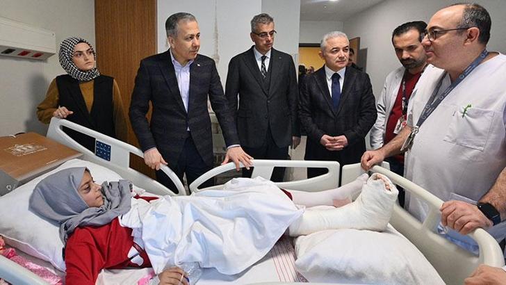 Vali Yerlikaya: 1616 hastamızdan 854'ü taburcu oldu