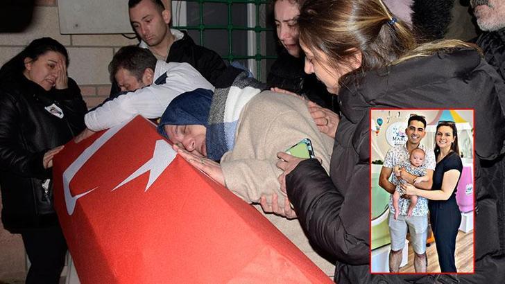 Hatay’da depremde hayatını kaybeden Uzman Çavuş toprağa verildi