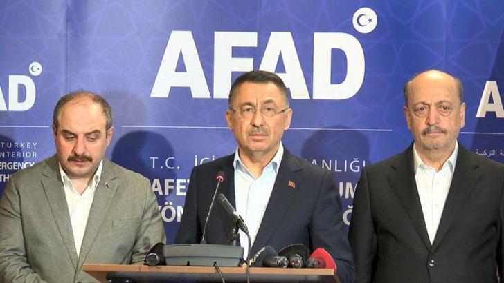 Cumhurbaşkanı Yardımcısı Oktay: 1 milyon 50 bin civarında vatandaşımızı geçici barınma merkezlerinde barındırıyoruz