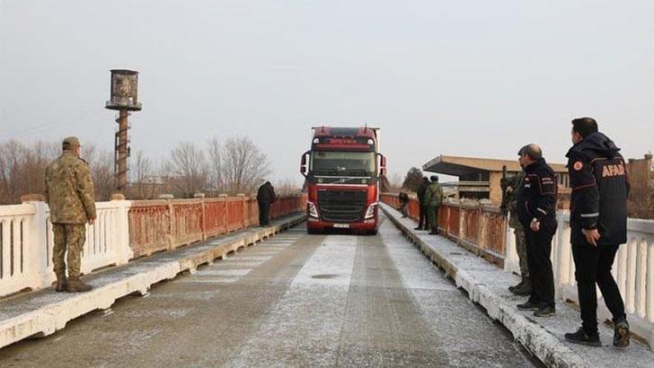 Alican Sınır Kapısı, 30 yıl sonra depremzedeler için açıldı