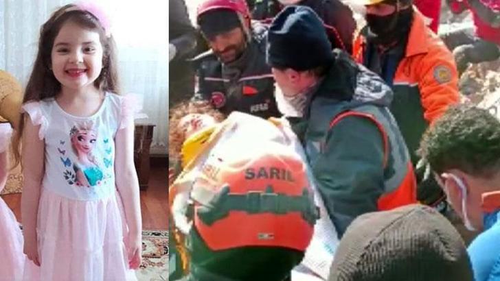 6 yaşındaki İrem, 128'inci saatte kurtarıldı
