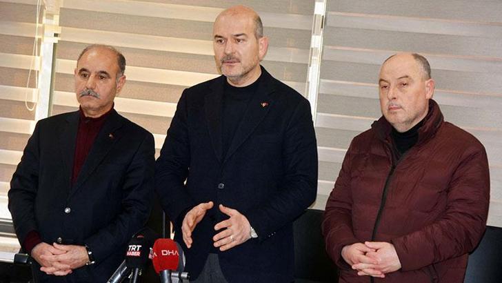 Bakan Soylu: Kahramanmaraş'a 1000 TIR yardım geldi