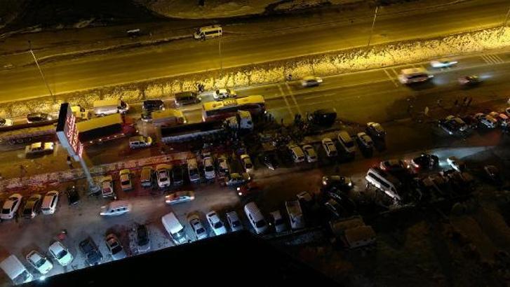 Kayseri'de dönüş yolunda olan depremzedeler için yardım seferberliği