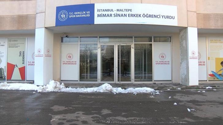 Maltepe'de depremzedeleri misafir edecek KYK yurdunda hazırlıklar tamamlandı