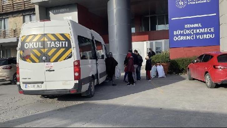 Depremzedeler İstanbul'da bulunan KYK yurtlarına yerleştiriliyor(Yeniden)