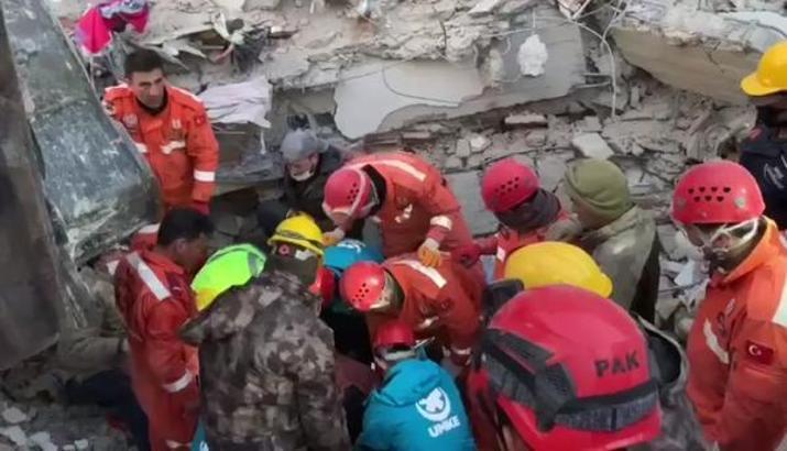 Kahramanmaraş'ta Hacer Demir 158 saat sonra kurtarıldı