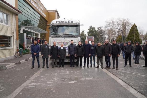 Erbaa’dan deprem bölgesine yardım