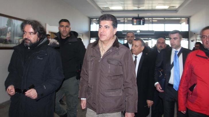 Neçirvan Barzani, depremden etkilenen Gaziantep’i ziyaret etti