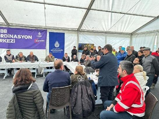 Kartal Belediye Başkanı Yüksel’den deprem bölgesine ziyaret