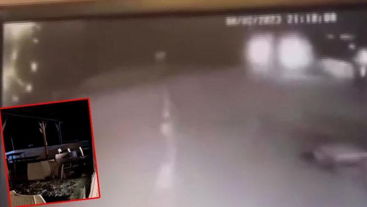 Şile’de sahile vuran deniz mayını patladı; restoran zarar gördü