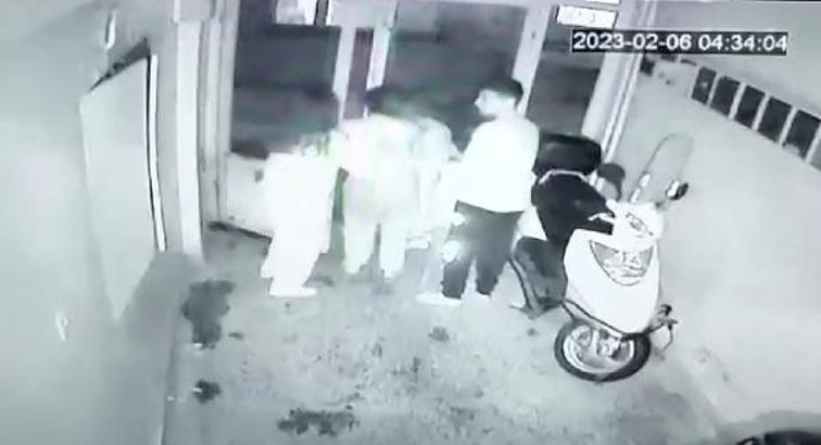 Gaziantep'te deprem anına ait yeni görüntüler ortaya çıktı